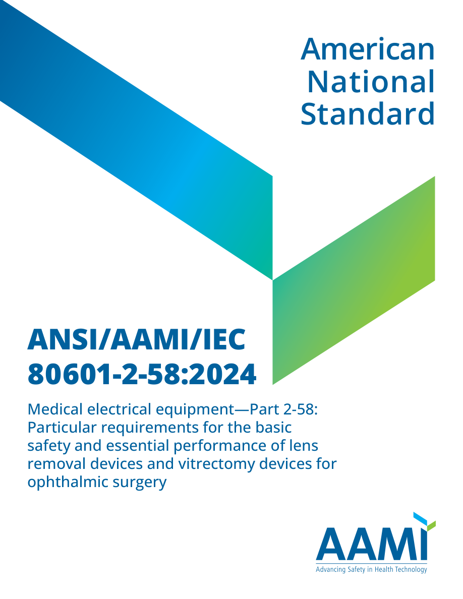 AAMI ANSI/AAMI/IEC 80601-2-58:2024 PDF Preview