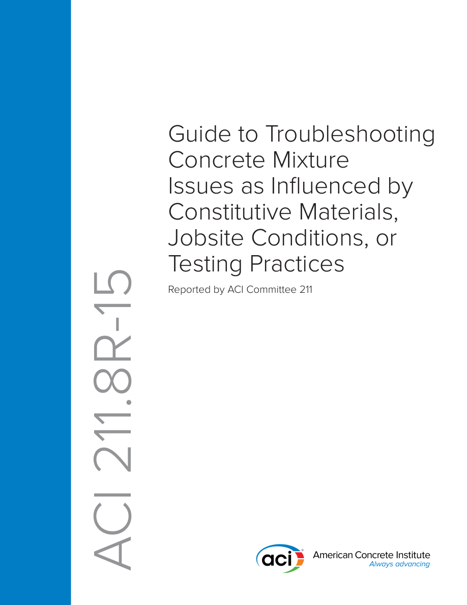 ACI 211.8-15 (Reapproved 2023) PDF Preview