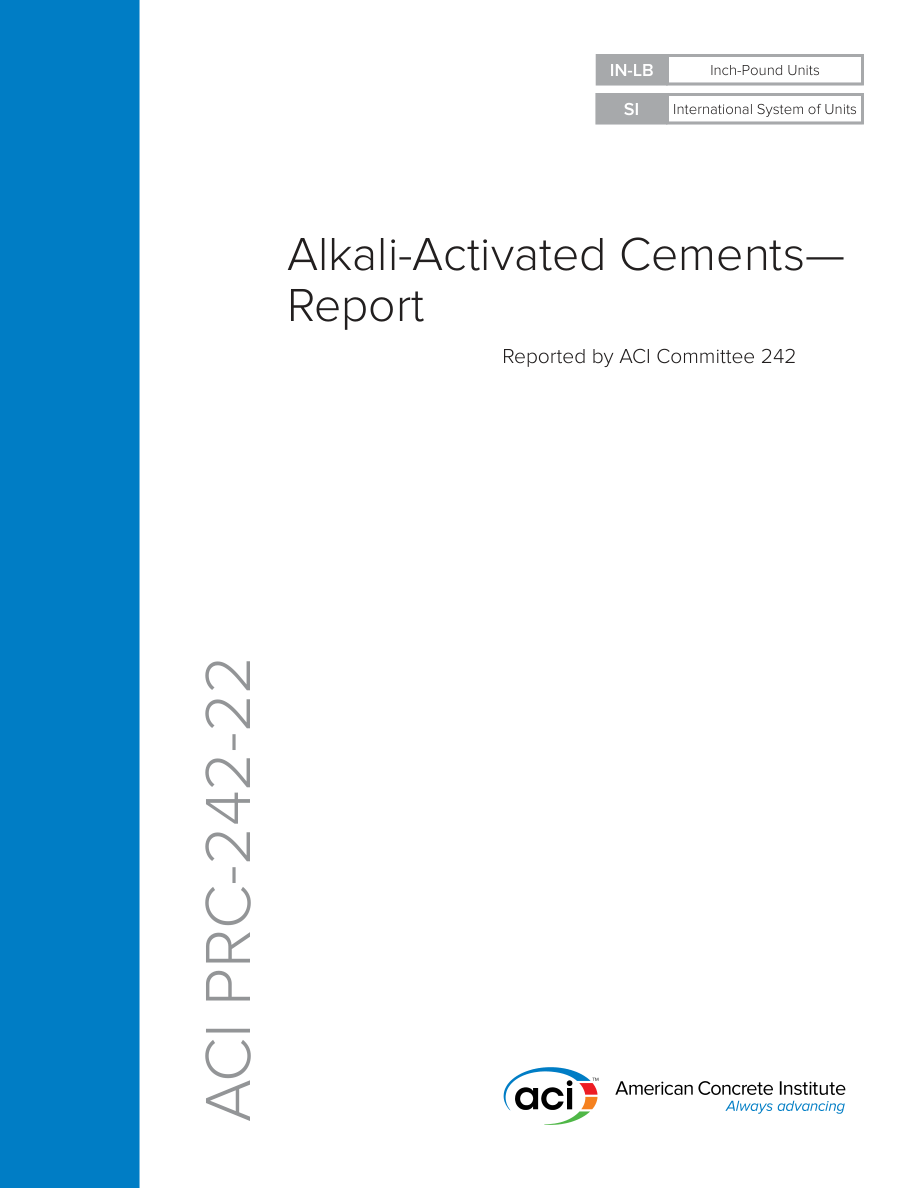 ACI 242-22 PDF Preview