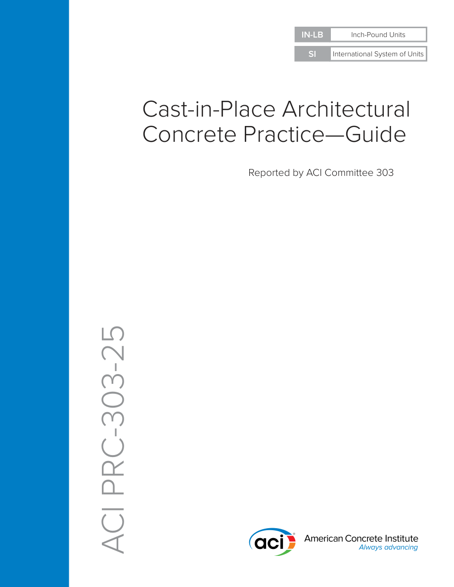 ACI PRC-303-25 PDF Preview