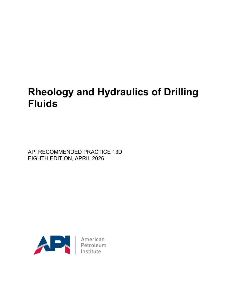 API RP 13D 8th Edition PDF Preview