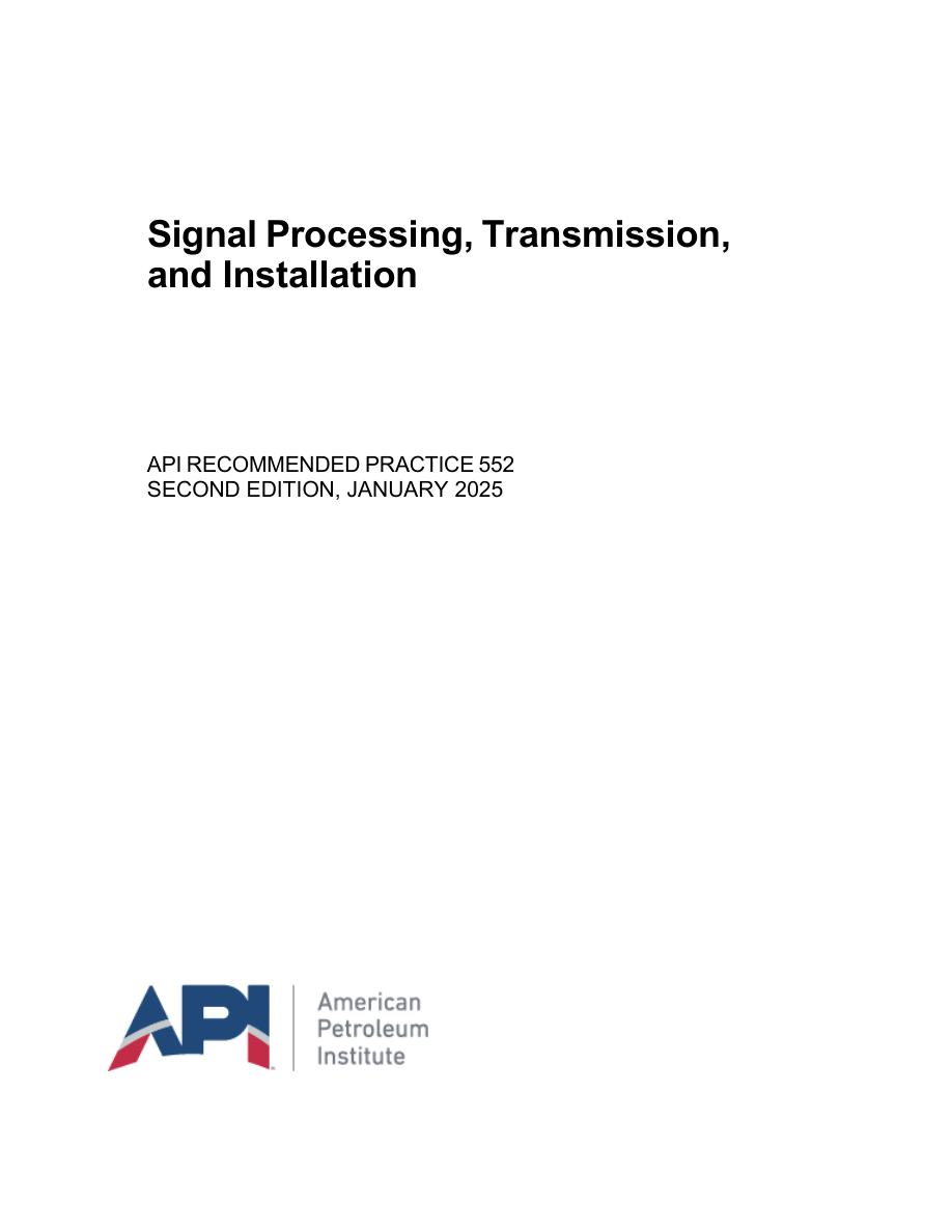 API RP 552 2nd edition PDF Preview