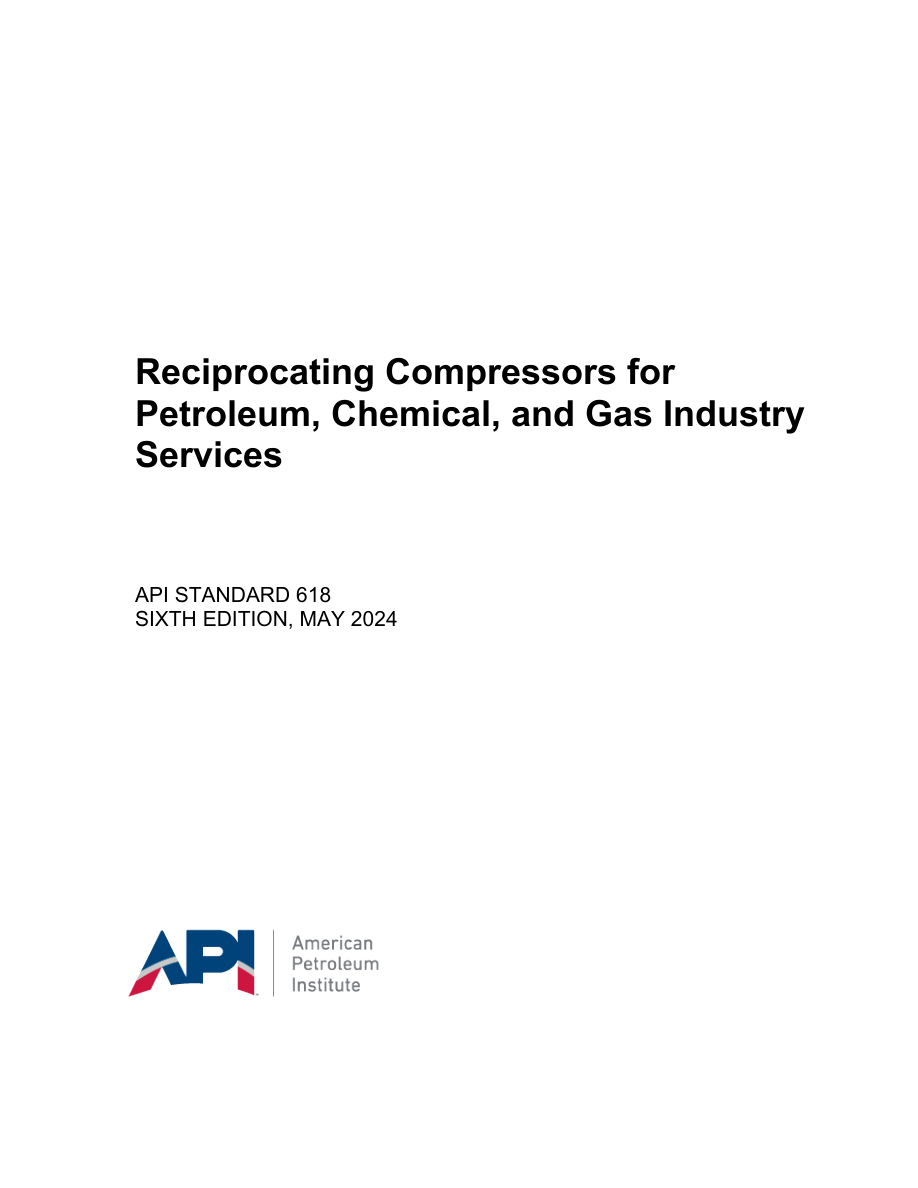 API STD 618 6th Edition PDF Preview