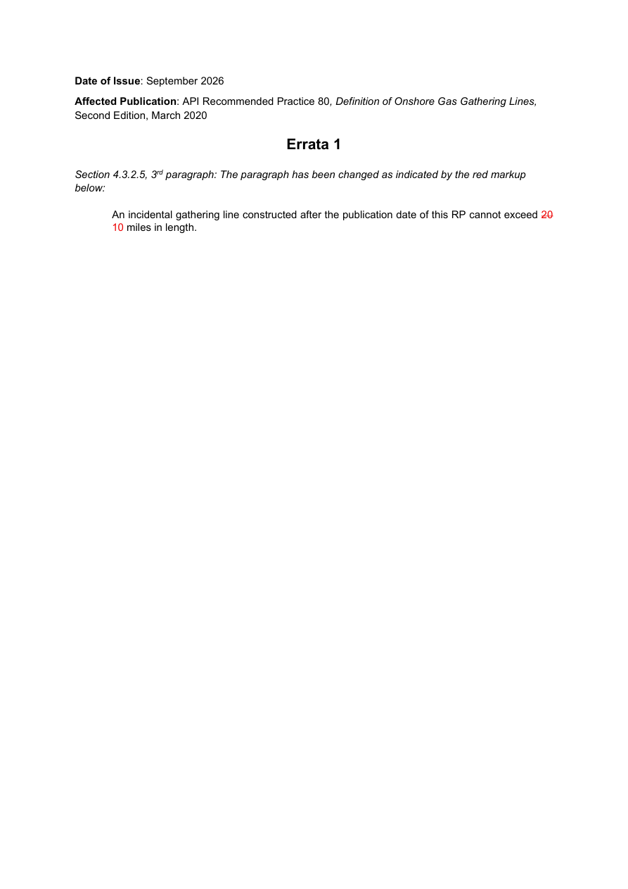 API RP 80 2nd Edition Errata 1 PDF Preview