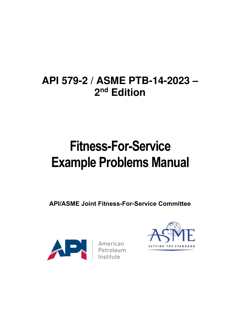 API 579-2/ASME FFS-2 2nd Edition PDF Preview