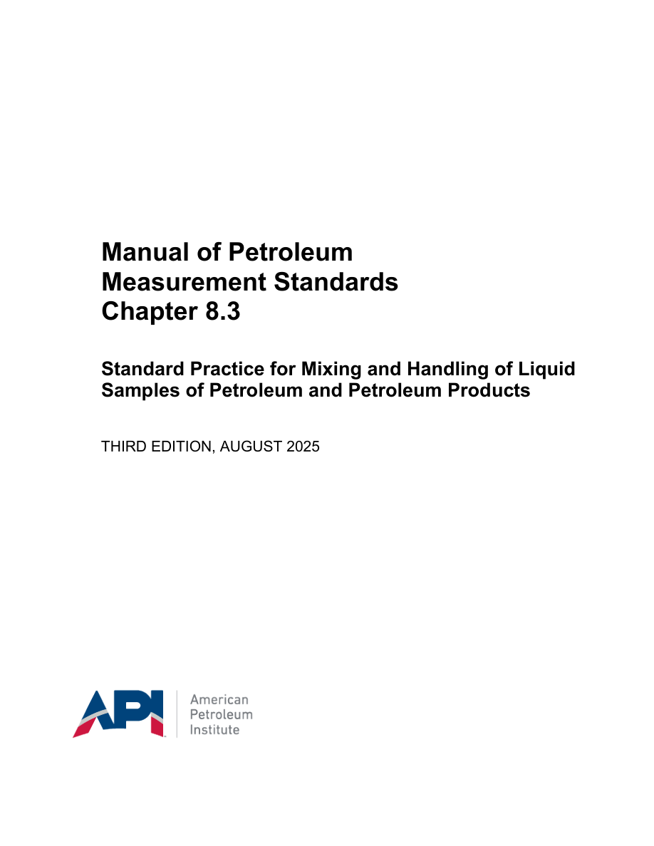 API Chapter 8.3 3rd edition PDF Preview