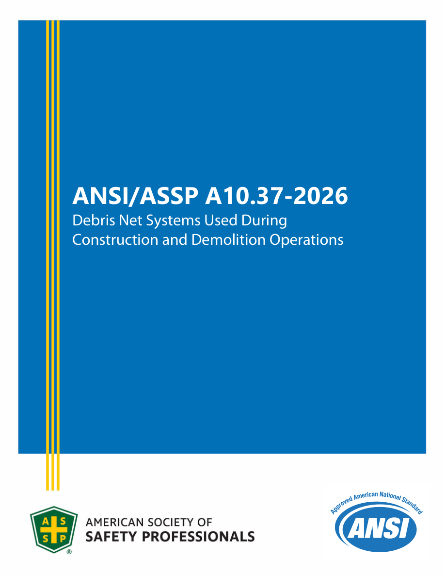 ASSP ANSI/ASSP A10.37-2026 PDF Preview