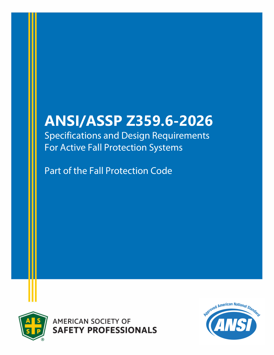 ASSP ANSI/ASSP Z359.6-2026 PDF Preview