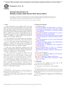ASTM A116-22 PDF Preview