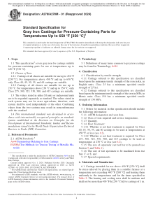 ASTM A278/A278M-01(2024) PDF Preview