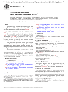 ASTM A322-24 PDF Preview
