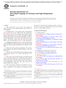 ASTM A336/A336M-23 PDF Preview