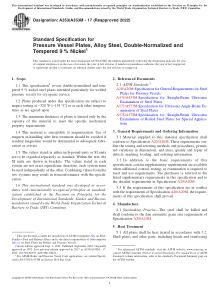 ASTM A353/A353M-17(2022) PDF Preview