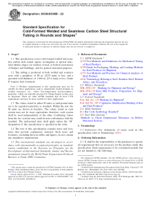 ASTM A500/A500M-23 PDF Preview