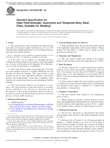 ASTM A514/A514M-22 PDF Preview