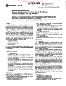 ASTM A525-93 PDF Preview