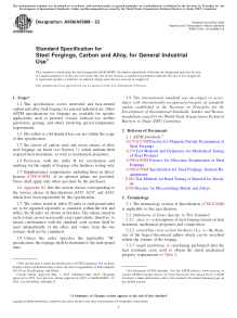 ASTM A668/A668M-23 PDF Preview