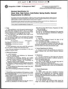 ASTM A682M-91(1993)e1 PDF Preview