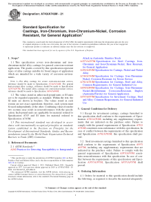 ASTM A743/A743M-21 PDF Preview