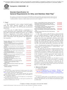 ASTM A999/A999M-23 PDF Preview