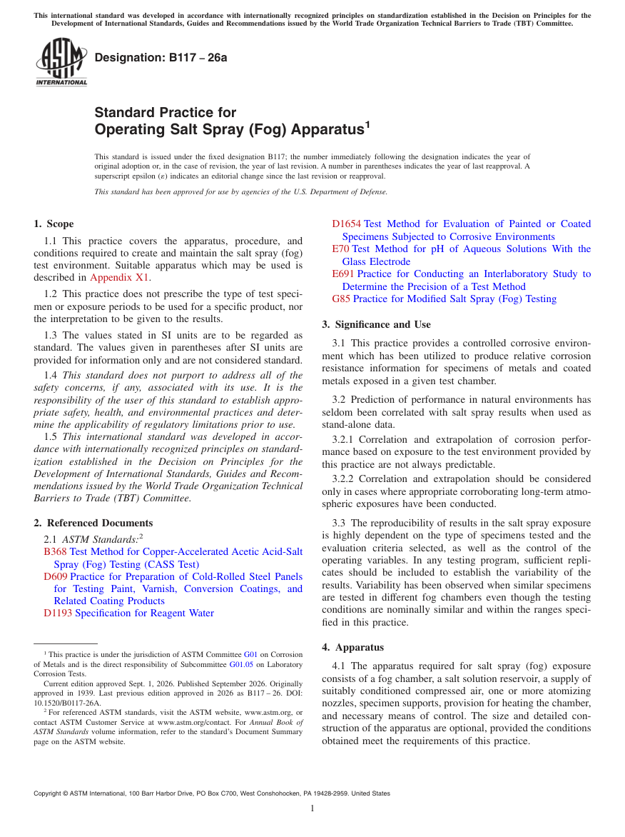 ASTM B117-26a PDF Preview