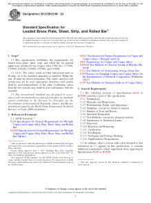 ASTM B121/B121M-23 PDF Preview