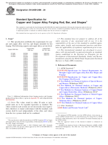 ASTM B124/B124M-20 PDF Preview