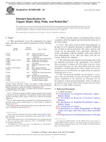 ASTM B152/B152M-24 PDF Preview