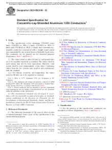 ASTM B231/B231M-23 PDF Preview