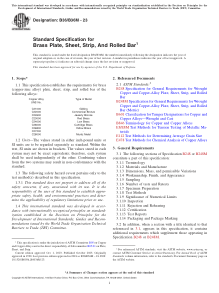 ASTM B36/B36M-23 PDF Preview