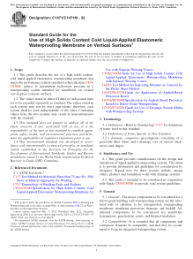 ASTM C1471/C1471M-22 PDF Preview