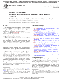 ASTM C42/C42M-20 PDF Preview