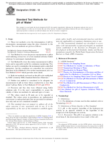 ASTM D1293-18 PDF Preview