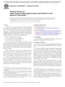 ASTM E499/E499M-11(2025) PDF Preview