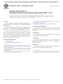 ASTM F885-84(2022) PDF Preview