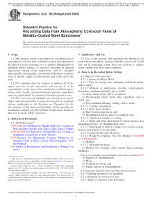 ASTM G33-99(2025) PDF Preview