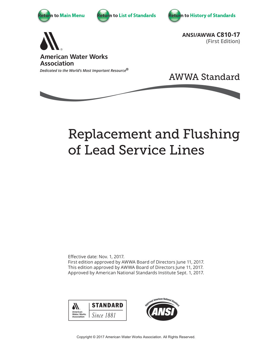 AWWA C810-17 PDF Preview