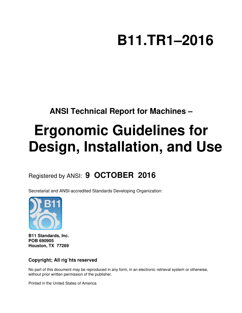 B11.TR1-2016 PDF Preview