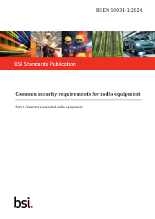 BSI BS EN 18031-1:2024 PDF Preview