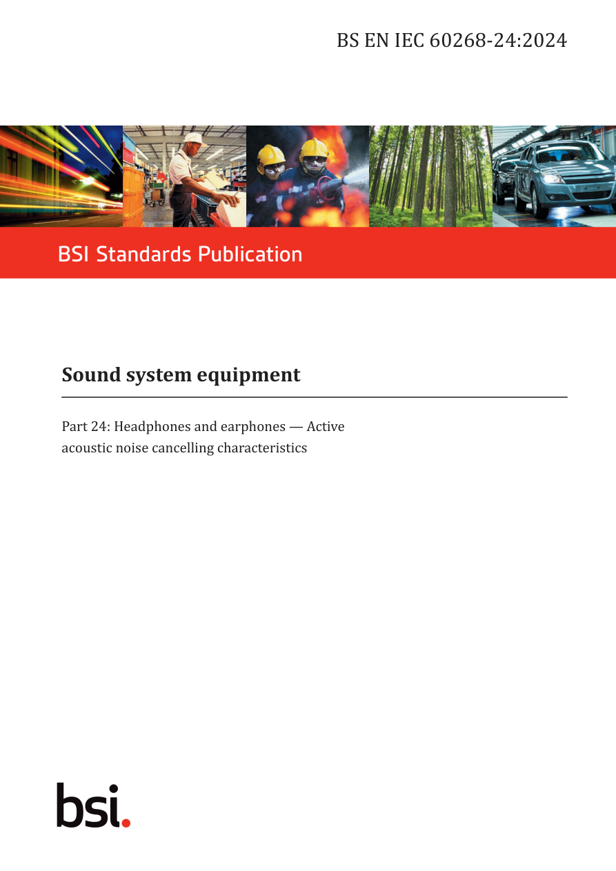 BSI BS EN IEC 60268-24:2024 PDF Preview