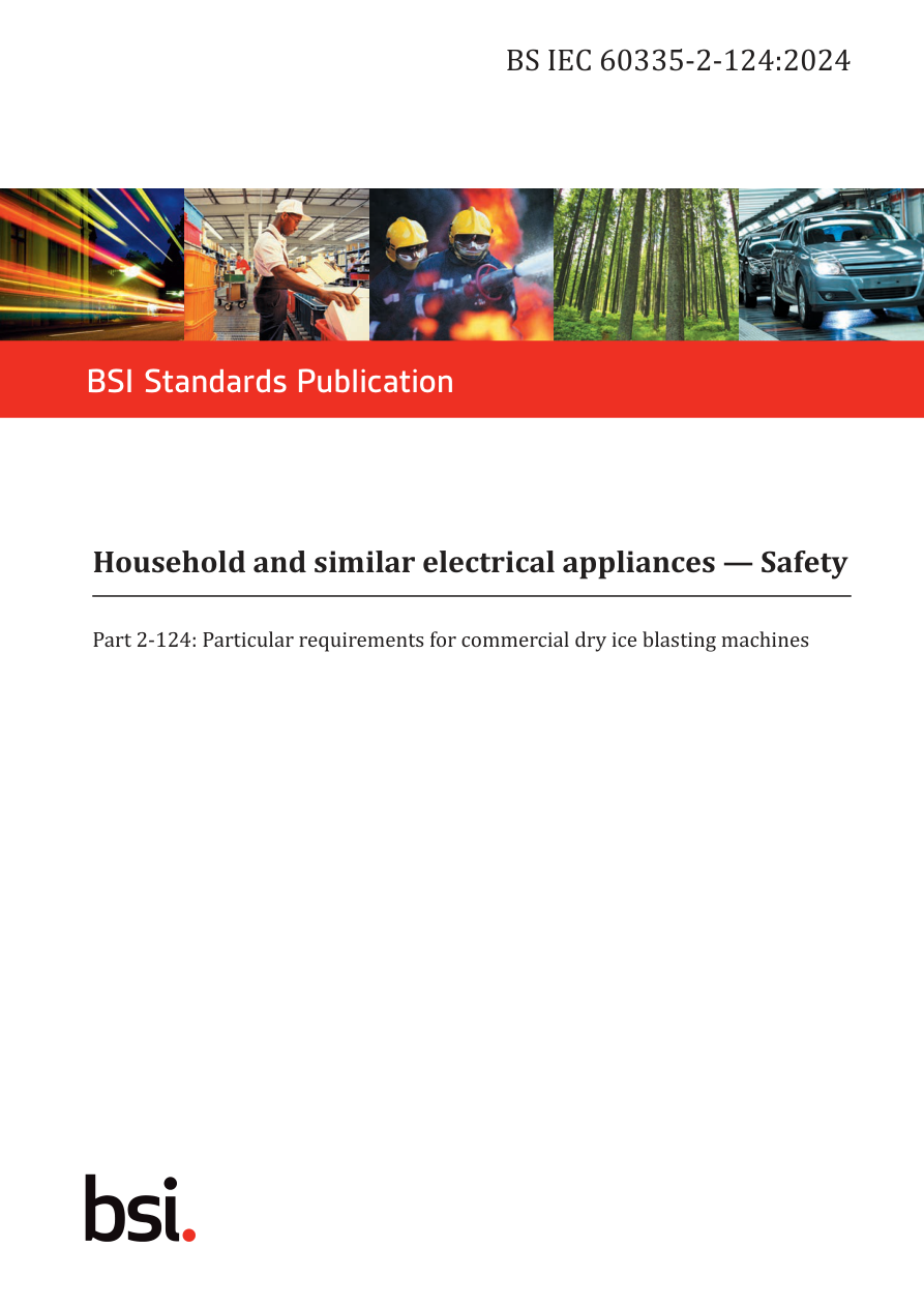 BSI BS IEC 60335-2-124:2024 PDF Preview