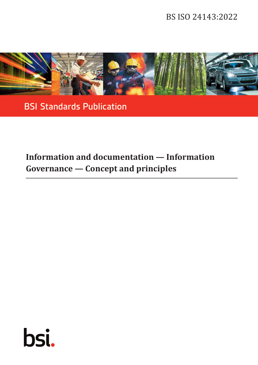 BSI BS ISO 24143:2022 PDF Preview