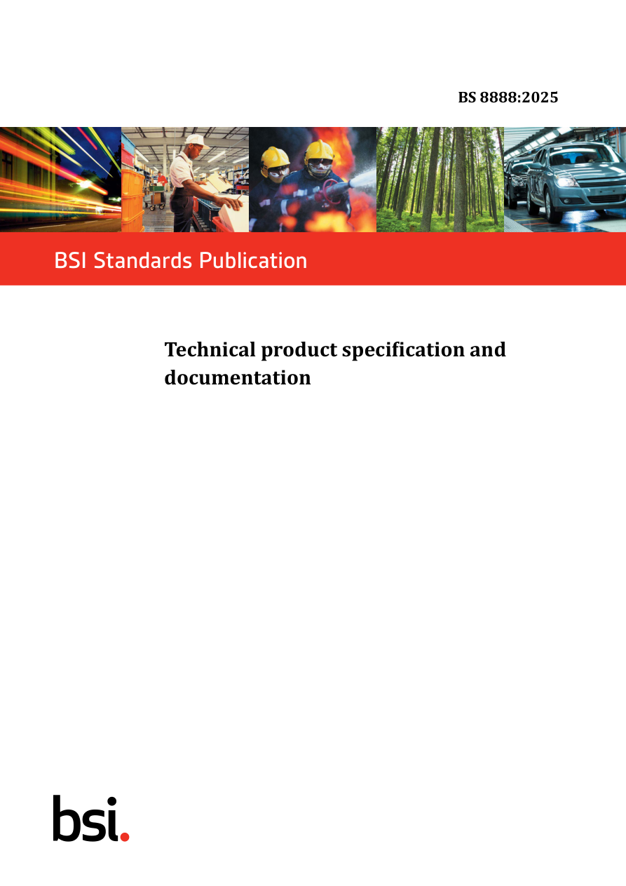 BSI BS 8888:2025 PDF Preview