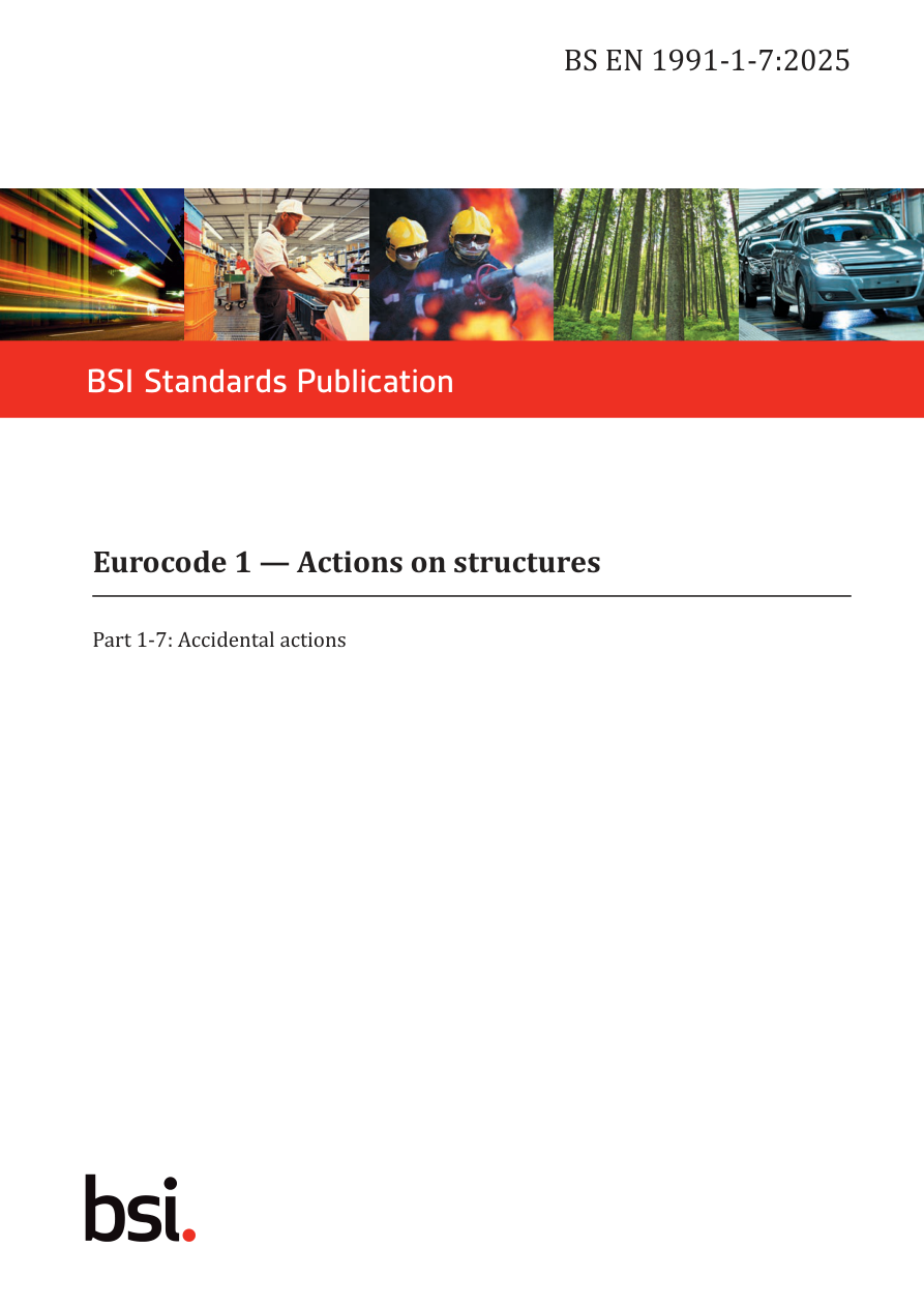 BSI BS EN 1991-1-7:2025 PDF Preview