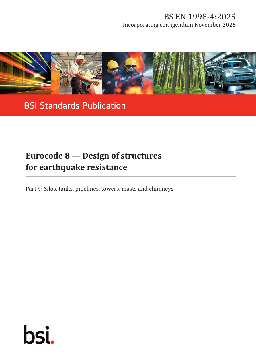 BSI BS EN 1998-4:2025 PDF Preview