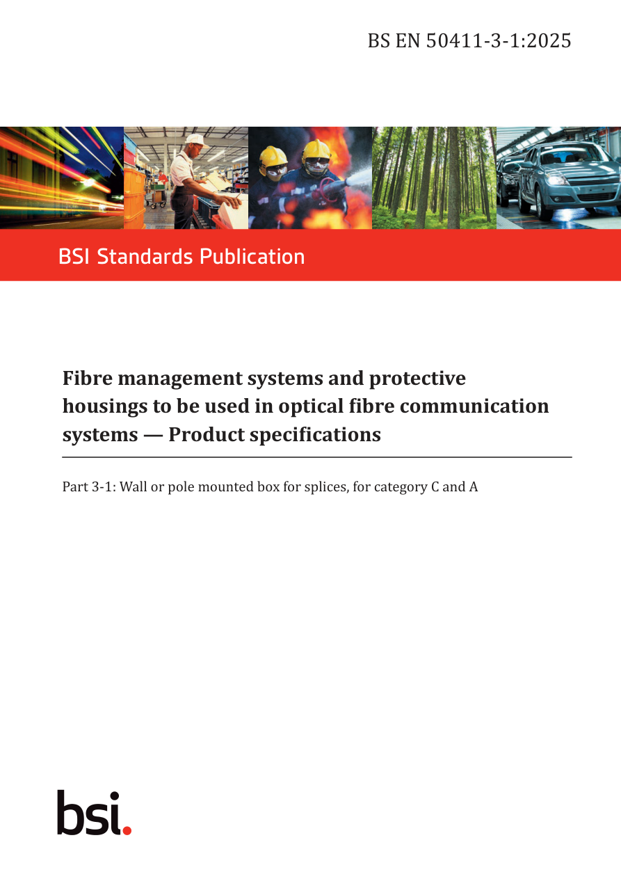BSI BS EN 50411-3-1:2025 PDF Preview