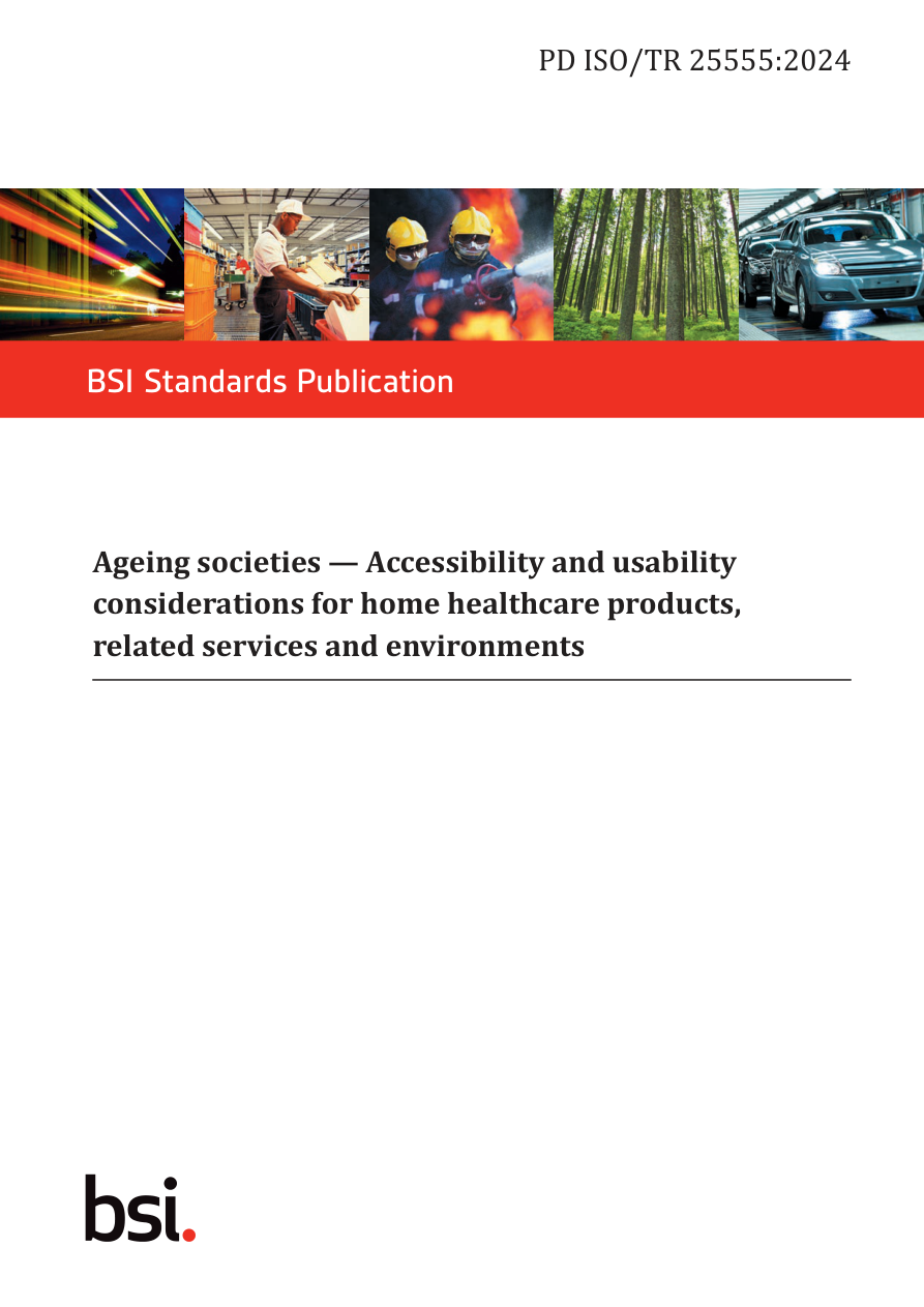 BSI PD ISO/TR 25555:2024 PDF Preview