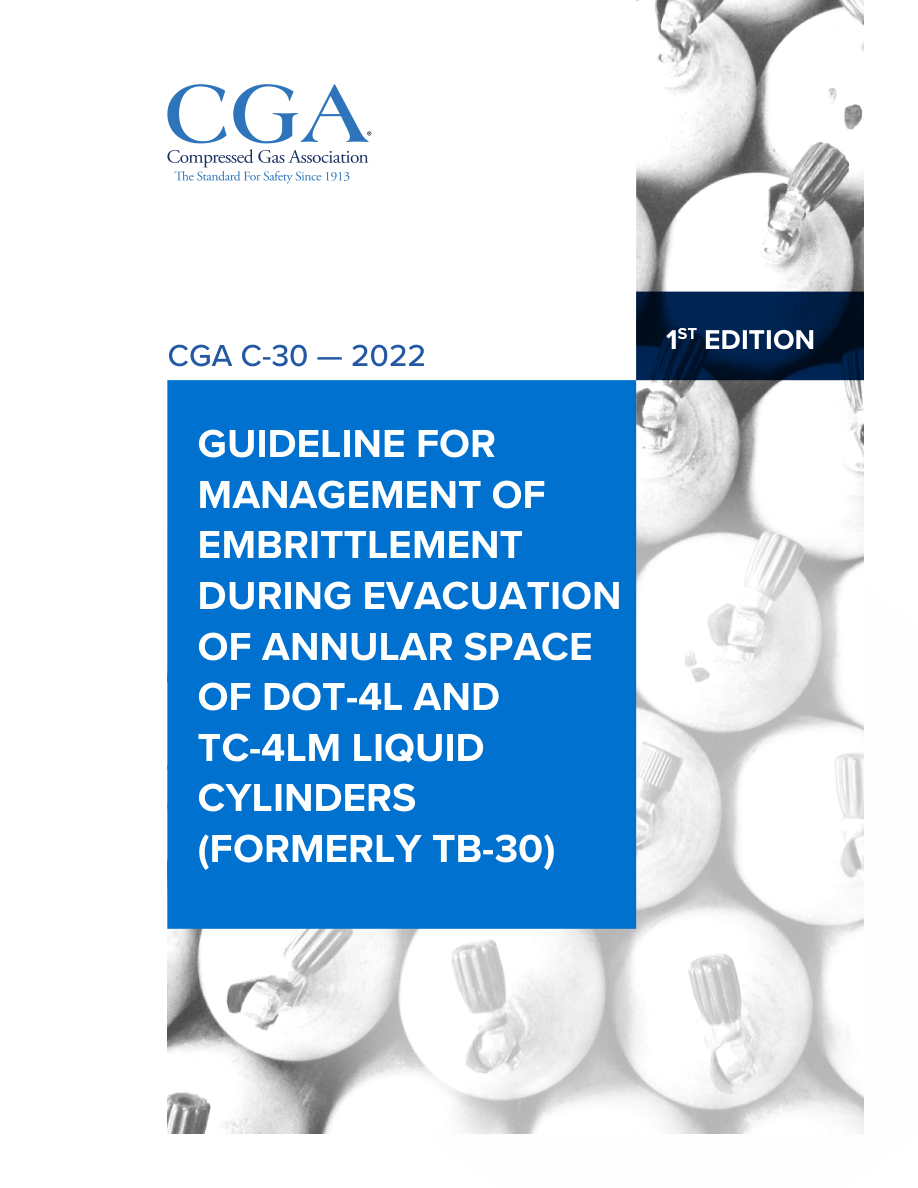 CGA C-30 1st Edition PDF Preview