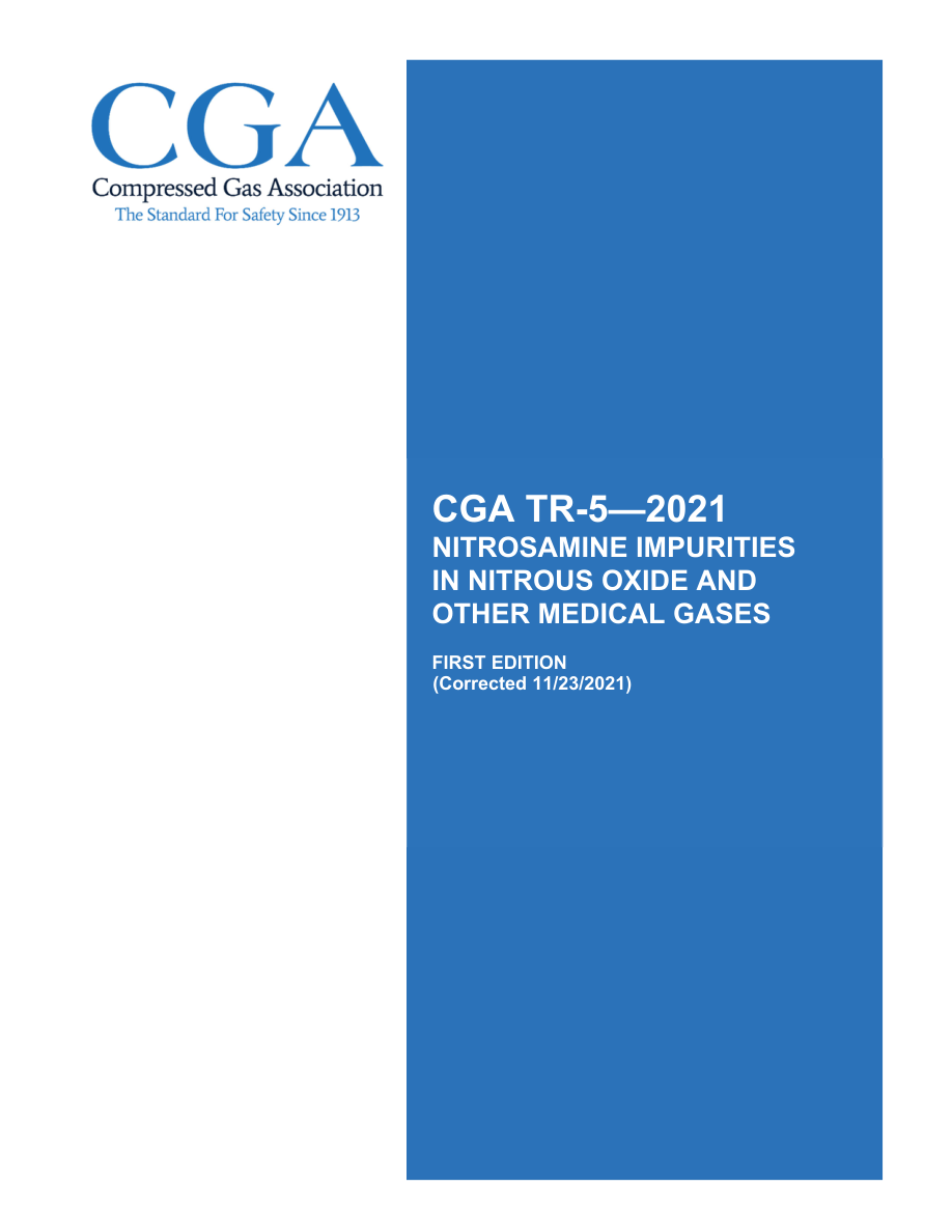 CGA TR-5 1st Edition PDF Preview