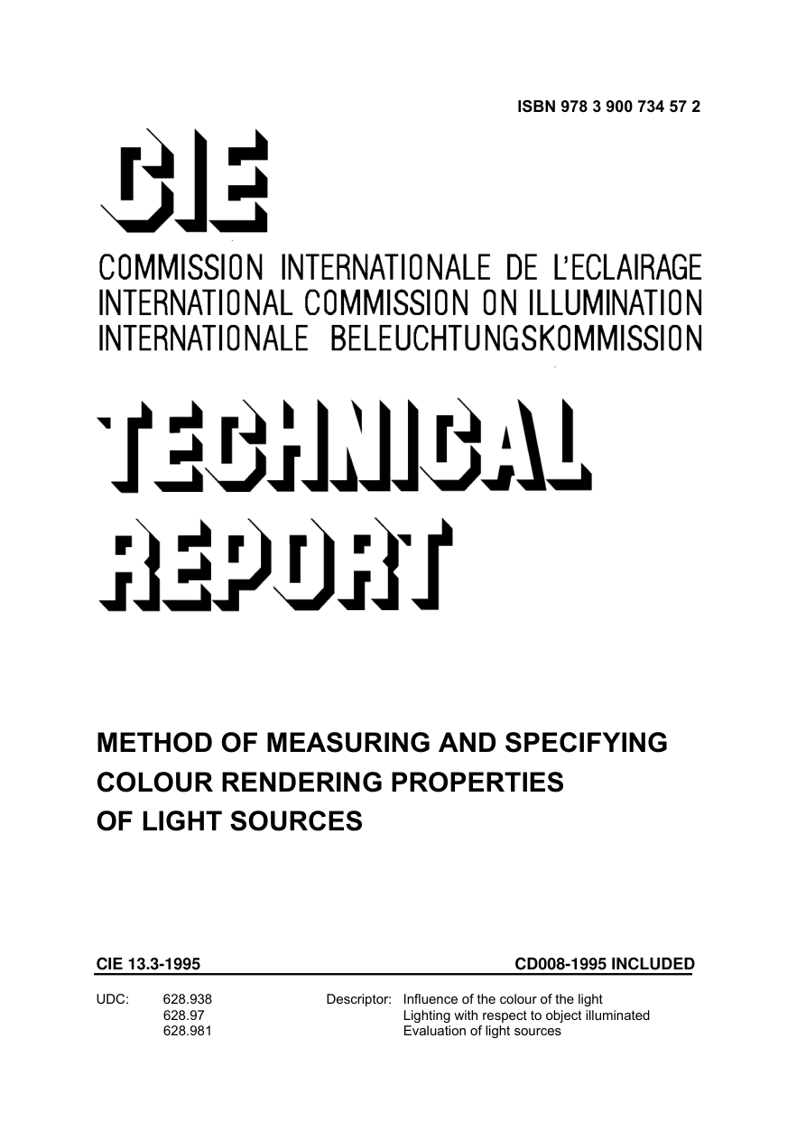 CIE 013.3-1995 PDF Preview